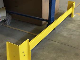 US Embassy, Warehouse shelf guards - new warehouse equipment, delivery, assembly 4
